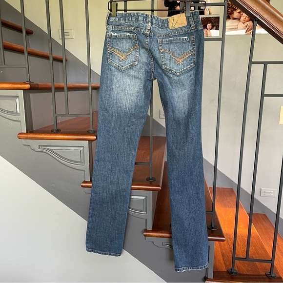 VANITY Kennedy Slim straight leg  jeans women's  27x30 GUC - Picture 2 of 11